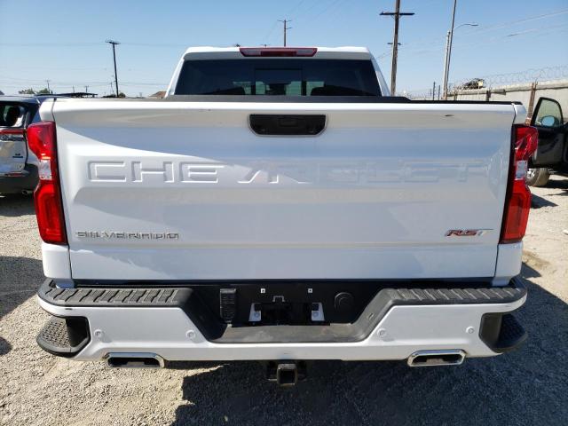 1GCUDEED5NZ536704 - 2022 CHEVROLET SILVERADO K1500 RST WHITE photo 6