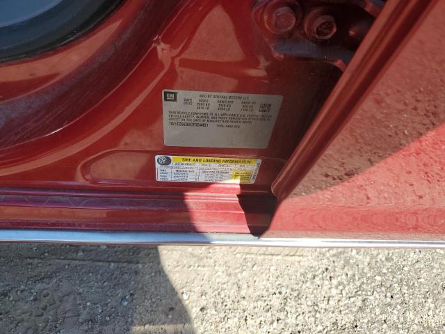 1G1ZC5E05CF354451 - 2012 CHEVROLET MALIBU 1LT 勃艮第红 照片 12