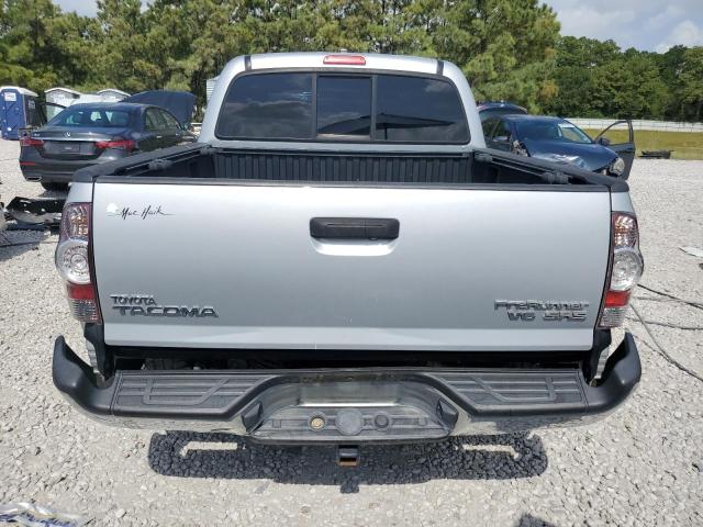 5TFJU4GNXBX009624 - 2011 TOYOTA TACOMA DOUBLE CAB PRERUNNER SILVER photo 6
