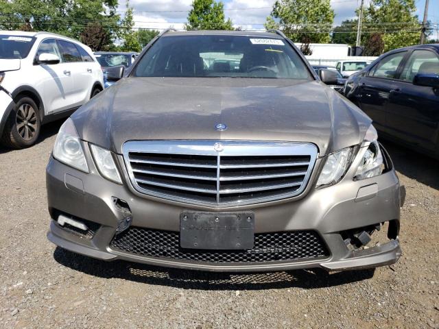 WDDHH8HB0BA231063 - 2011 MERCEDES-BENZ E 350 4MATIC WAGON GRAY photo 5