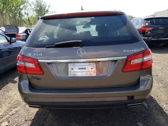 WDDHH8HB0BA231063 - 2011 MERCEDES-BENZ E 350 4MATIC WAGON GRAY photo 6