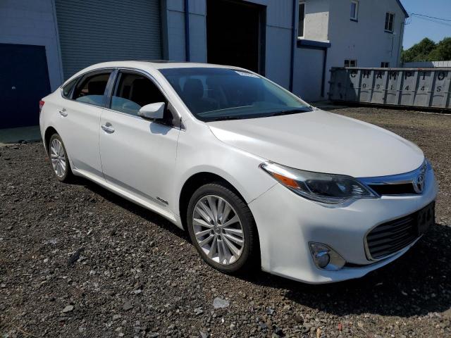 4T1BD1EB3EU023586 - 2014 TOYOTA AVALON HYBRID WHITE photo 4