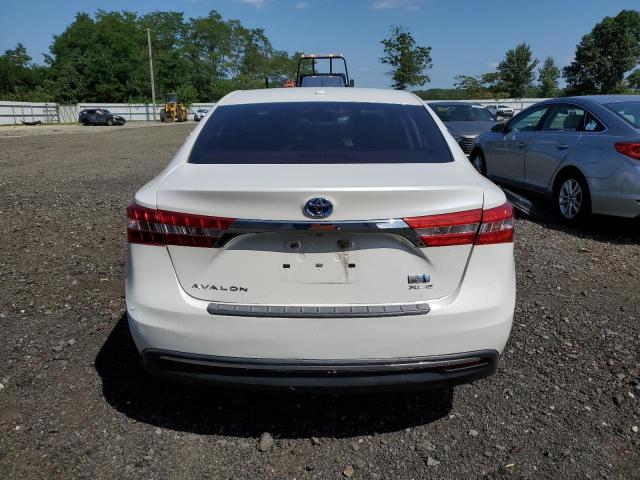 4T1BD1EB3EU023586 - 2014 TOYOTA AVALON HYBRID WHITE photo 6