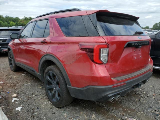 1FM5K8GC7LGD02861 - 2020 FORD EXPLORER ST RED photo 2