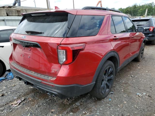 1FM5K8GC7LGD02861 - 2020 FORD EXPLORER ST RED photo 3