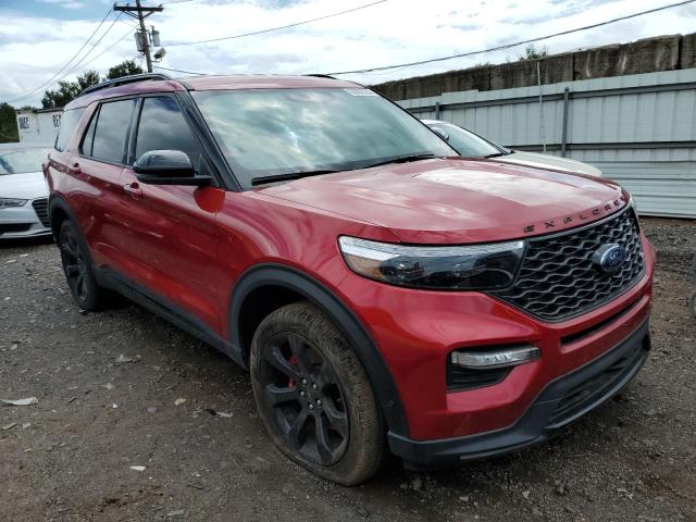 1FM5K8GC7LGD02861 - 2020 FORD EXPLORER ST RED photo 4