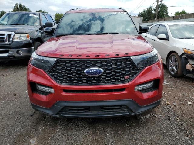 1FM5K8GC7LGD02861 - 2020 FORD EXPLORER ST RED photo 5