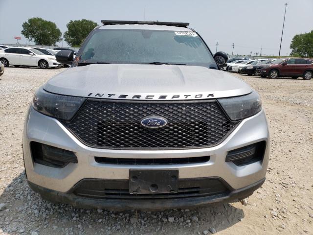 1FM5K8AC1NGA49886 - 2022 FORD EXPLORER POLICE INTERCEPTOR 银色 照片 5