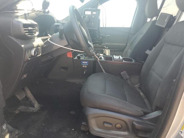 1FM5K8AC1NGA49886 - 2022 FORD EXPLORER POLICE INTERCEPTOR 银色 照片 7