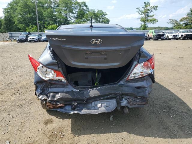 KMHCT4AE5CU053260 - 2012 HYUNDAI ACCENT GLS GRAY photo 6