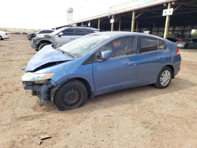 JHMZE2H54AS013732 - 2010 HONDA INSIGHT LX BLUE photo 1