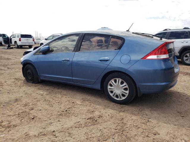 JHMZE2H54AS013732 - 2010 HONDA INSIGHT LX BLUE photo 2