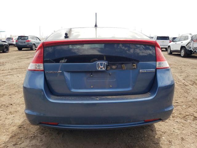 JHMZE2H54AS013732 - 2010 HONDA INSIGHT LX BLUE photo 6