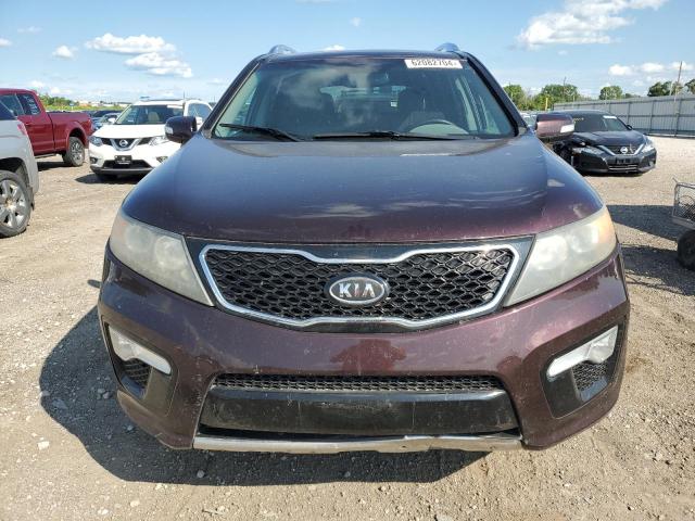 5XYKW4A26BG171248 - 2011 KIA SORENTO SX BURGUNDY photo 5