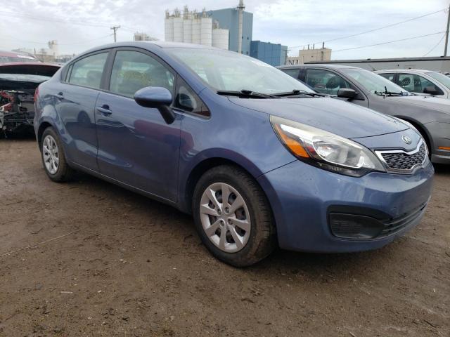 KNADM4A37G6542058 - 2016 KIA RIO LX BLUE photo 4