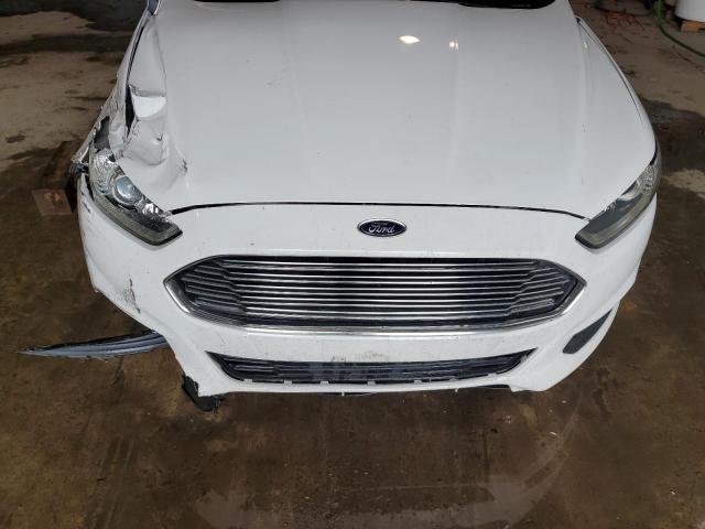 1FA6P0G73F5127691 - 2015 FORD FUSION S WHITE photo 11