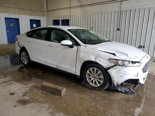 1FA6P0G73F5127691 - 2015 FORD FUSION S WHITE photo 4