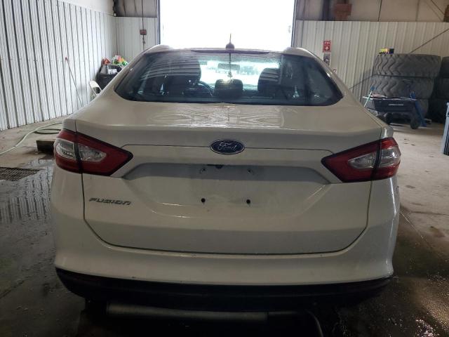 1FA6P0G73F5127691 - 2015 FORD FUSION S WHITE photo 6