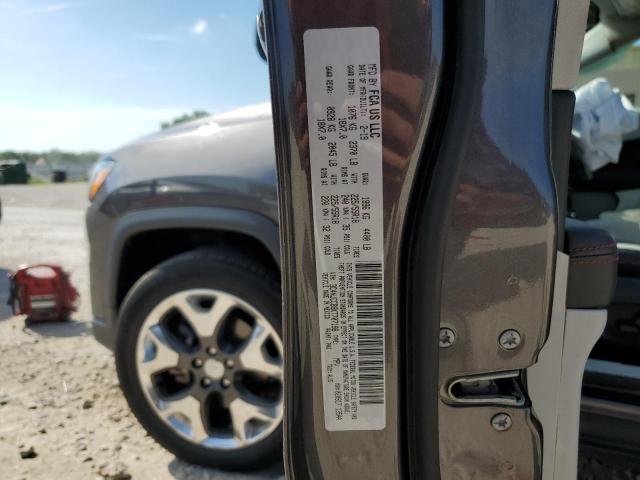 3C4NJCCB9KT707198 - 2019 JEEP COMPASS LIMITED 灰色 照片 13
