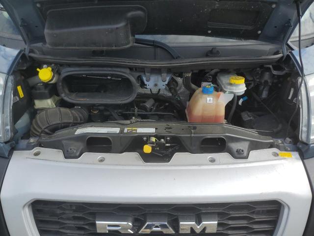 3C6MRVJG7ME563468 - 2021 RAM PROMASTER 3500 HIGH ლურჯი ფოტო 12
