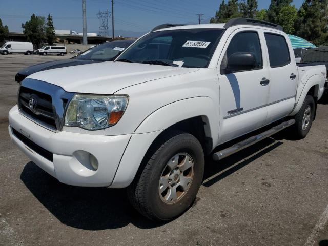 5TEJU62N77Z455605 - 2007 TOYOTA TACOMA DOUBLE CAB PRERUNNER WHITE photo 1