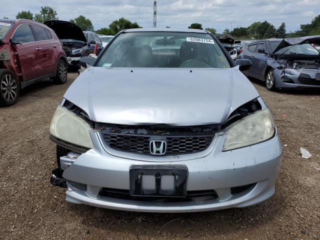 1HGEM22504L018356 - 2004 HONDA CIVIC LX SILVER photo 5