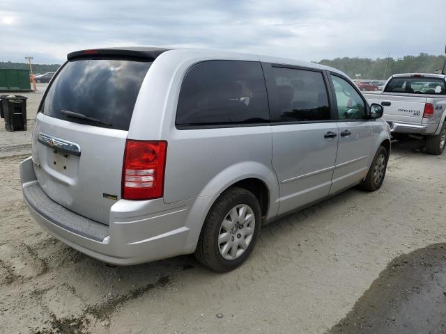 2A8HR44H88R727106 - 2008 CHRYSLER TOWN & COU LX SILVER photo 3