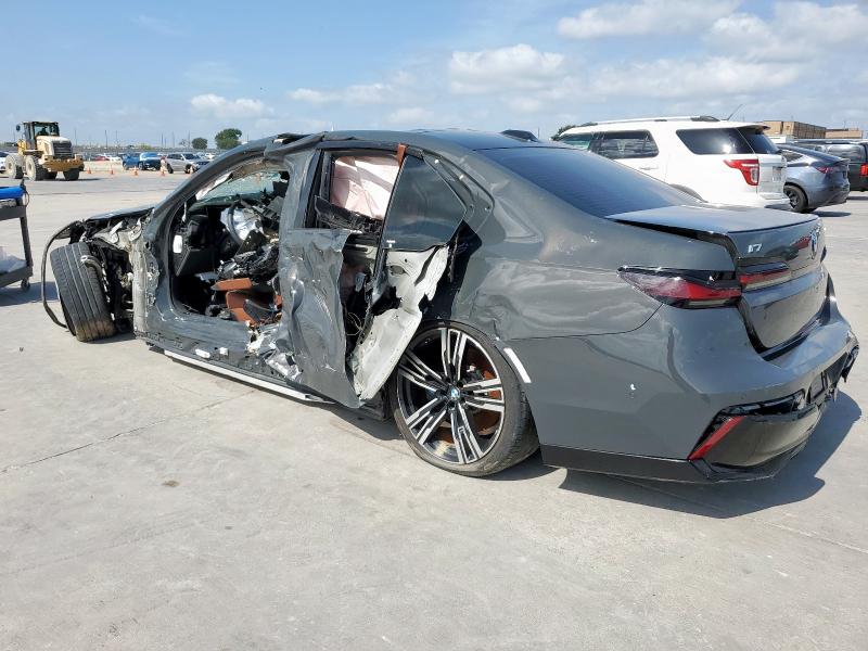 WBY43EJ07RCR52623 - 2024 BMW I7 EDRIVE50 CHARCOAL photo 2