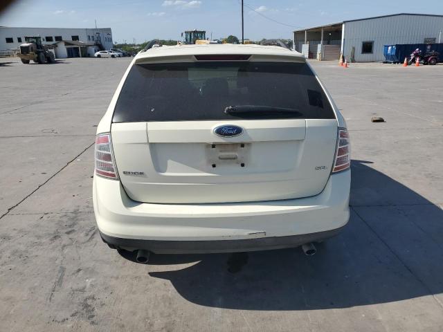 2FMDK38C87BB03540 - 2007 FORD EDGE SEL WHITE photo 6