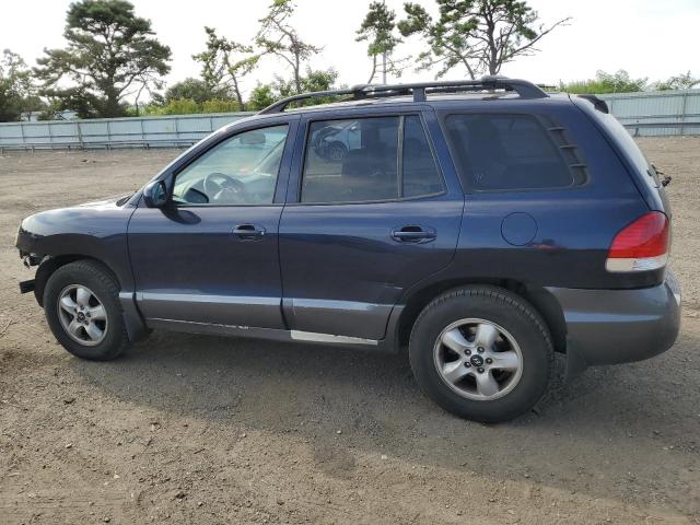 KM8SC73D45U966659 - 2005 HYUNDAI SANTA FE GLS BLUE photo 2