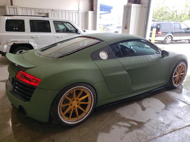 WUAANAFG4EN002699 - 2014 AUDI R8 5.2 QUATTRO GREEN photo 3