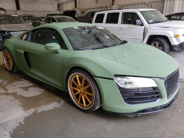 WUAANAFG4EN002699 - 2014 AUDI R8 5.2 QUATTRO GREEN photo 4