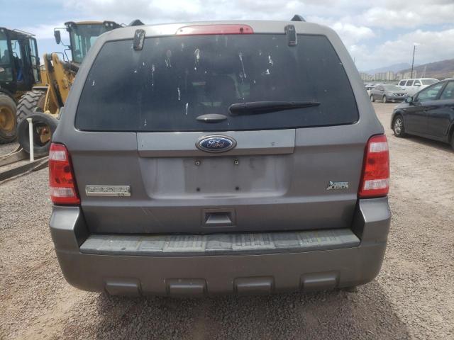 1FMCU0DGXBKC12092 - 2011 FORD ESCAPE XLT GRAY photo 6