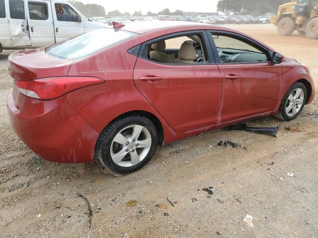 KMHDH4AEXBU110279 - 2011 HYUNDAI ELANTRA GLS RED photo 3