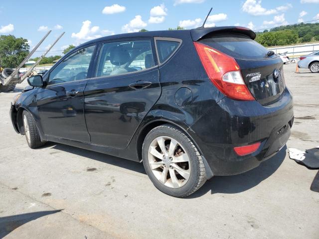 KMHCU5AEXCU017759 - 2012 HYUNDAI ACCENT GLS BLACK photo 2