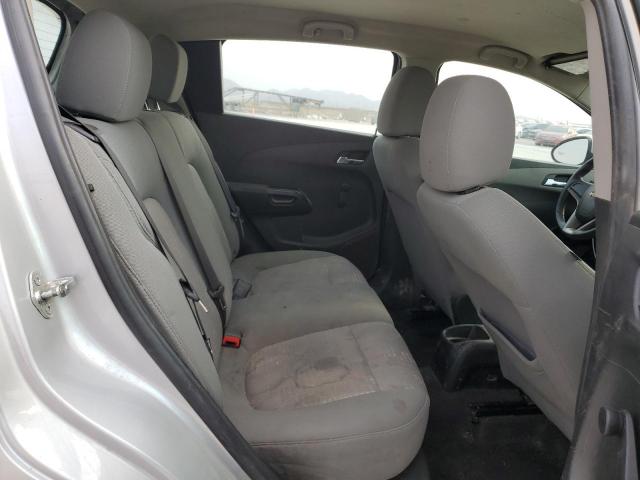 1G1JA6SH5D4205697 - 2013 CHEVROLET SONIC LS 银色 照片 10