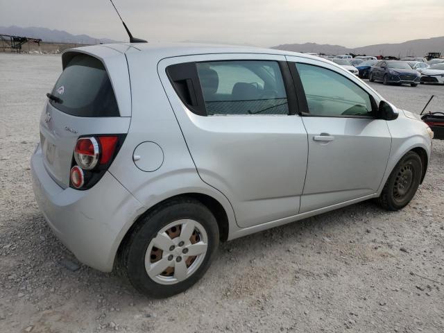 1G1JA6SH5D4205697 - 2013 CHEVROLET SONIC LS 银色 照片 3