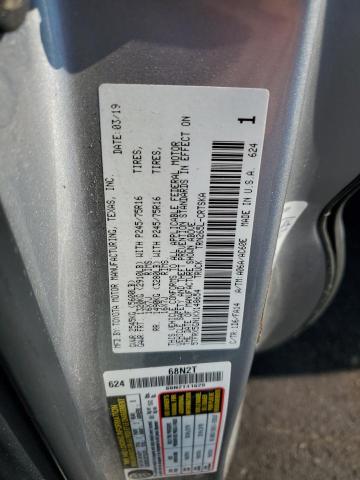 5TFRX5GN1KX148654 - 2019 TOYOTA TACOMA ACCESS CAB ვერცხლისფერი ფოტო 13