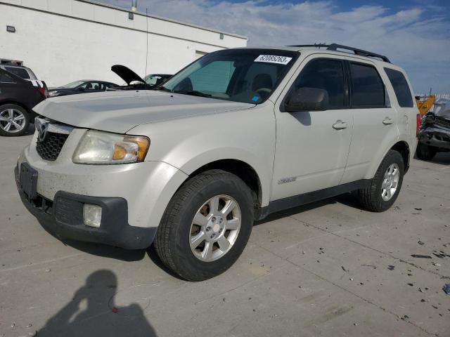 4F2CZ02Z08KM18671 - 2008 MAZDA TRIBUTE I WHITE photo 1