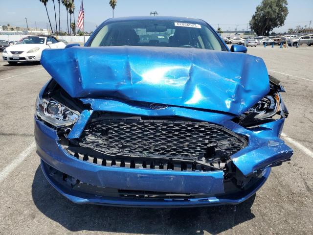 3FA6P0LU5HR386341 - 2017 FORD FUSION SE HYBRID BLUE photo 5