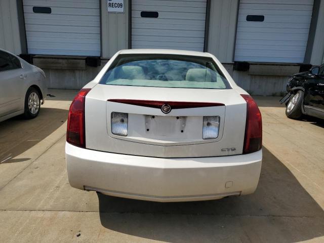 1G6DM577540132279 - 2004 CADILLAC CTS WHITE photo 6