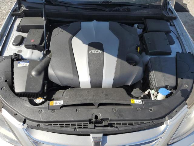 KMHGC4DD3DU250417 - 2013 HYUNDAI GENESIS 3.8L SILVER photo 11