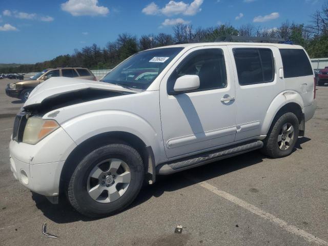 5N1AR18W76C637124 - 2006 NISSAN PATHFINDER LE WHITE photo 1