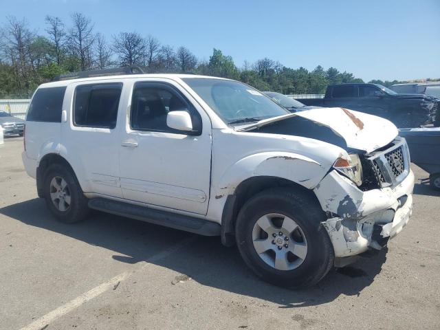 5N1AR18W76C637124 - 2006 NISSAN PATHFINDER LE WHITE photo 4