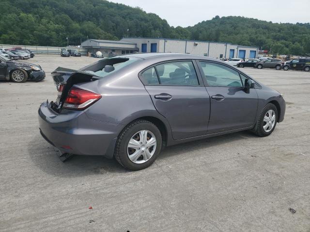 19XFB2F58FE223891 - 2015 HONDA CIVIC LX GRAY photo 3