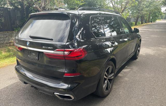 5UXCX4C55KLS36652 - 2019 BMW X7 XDRIVE50I BLACK photo 4