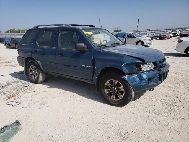 4S2CK58W714324655 - 2001 ISUZU RODEO S BLUE photo 4