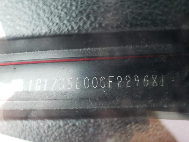 1G1ZC5E00CF229681 - 2012 CHEVROLET MALIBU 1LT წითელი ფოტო 12