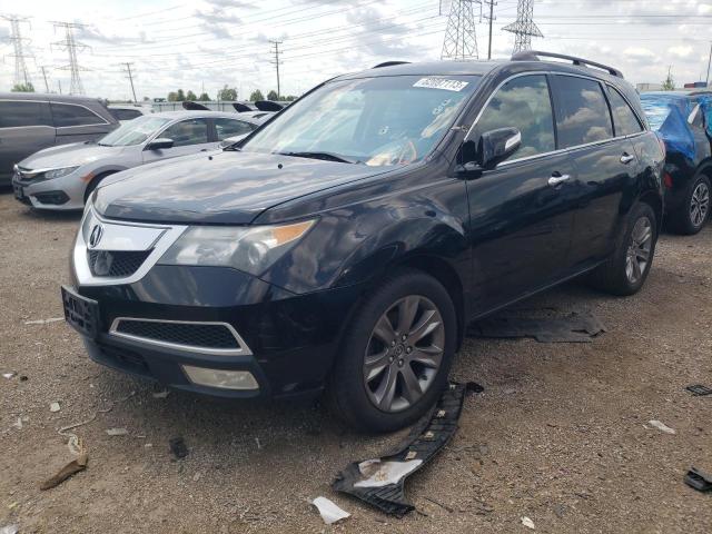 2HNYD2H7XBH549539 - 2011 ACURA MDX ADVANCE BLACK photo 1