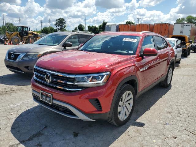 1V2JE2CA3PC212162 - 2023 VOLKSWAGEN ATLAS CROS SE Rouge photo 1